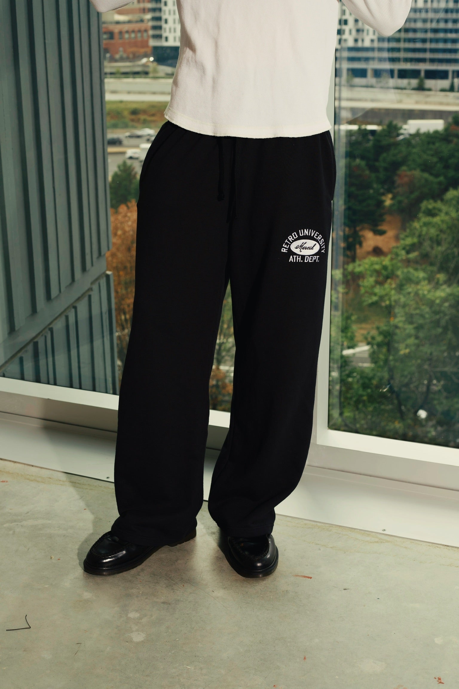 Retro Valley University x Marcid Sweatpants Black