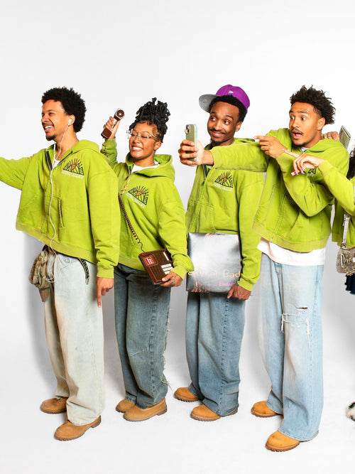 RETRO VALLEY "MATCHA" ZIP JACKET