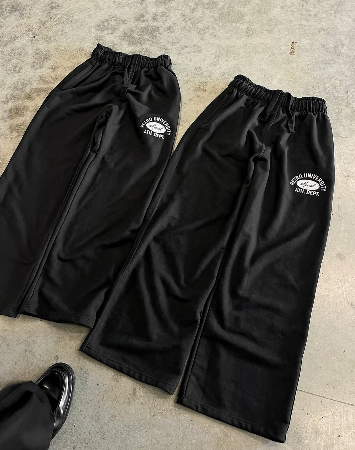 Retro Valley University x Marcid Sweatpants Black