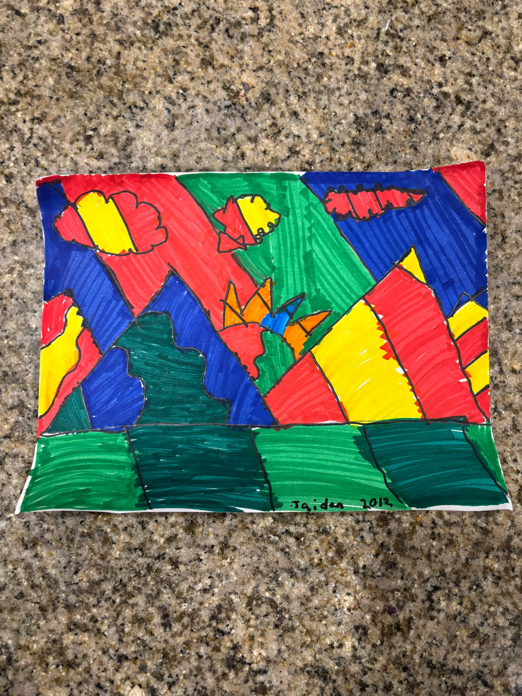 Matcha Green Retro Valley Boxy Zip Up PRE MADE